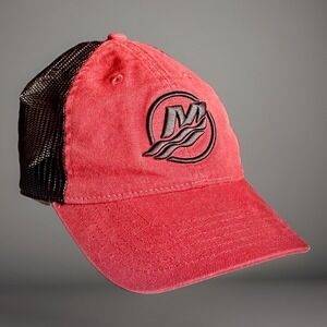 MERCURY OUTBOARDS CLASSIC CAP VINTAGE RED HAT CAP